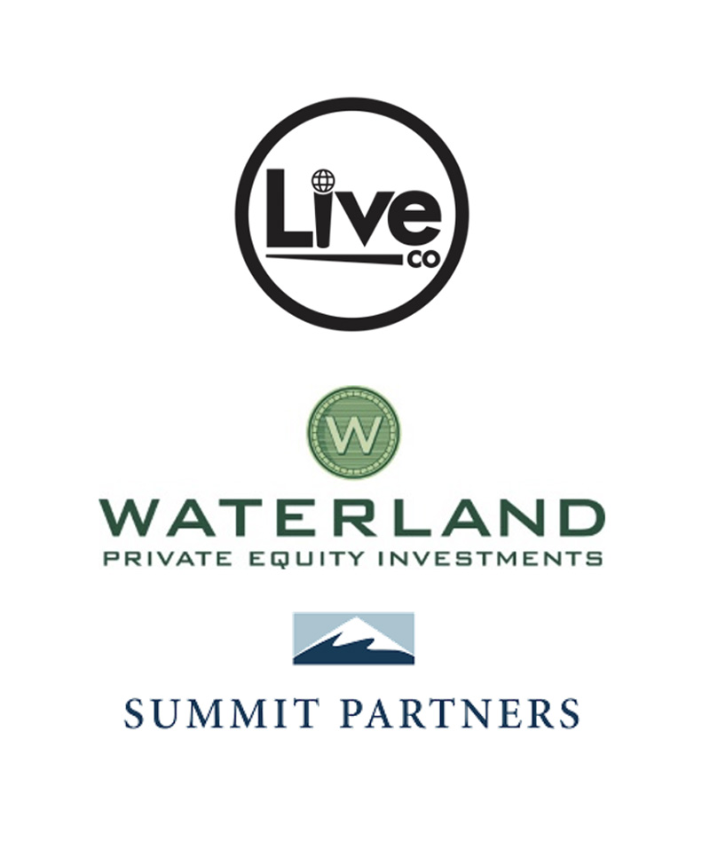 graphics of LiveCo and Waterland